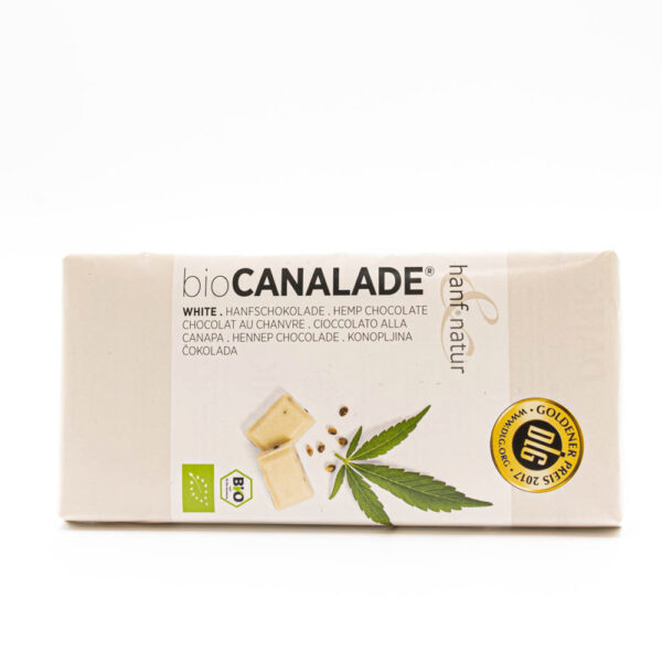Canalade white Bio Hanfschokolade 100g