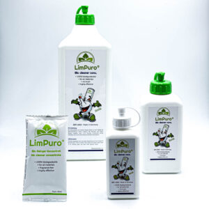 LimPuro Bio Reiniger – Konzentrat 20ml 100ml 250ml 1000ml Bongreinigung Glaspfeifenreiniger Biologisch ökologisch effektiv