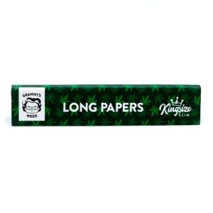 Granny´s Weed Long Papers „Hanf Organic Extra Slim” (ohne Filtertips)