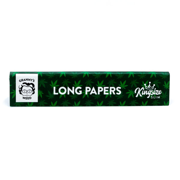 Granny´s Weed Long Papers „Hanf Organic Extra Slim” (ohne Filtertips)